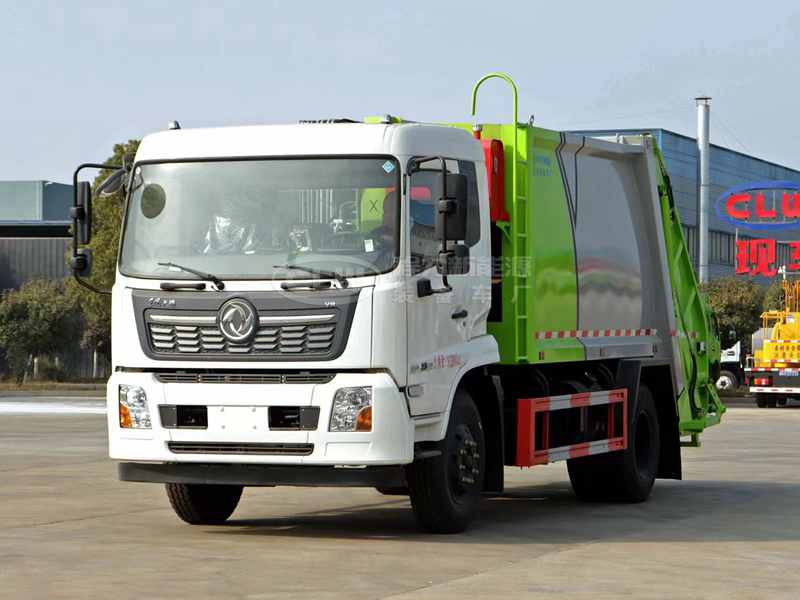 東風天錦壓縮式垃圾車(軸距3950)