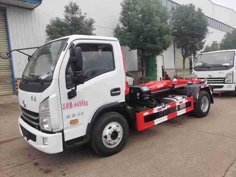 躍進勾臂垃圾車(藍牌)